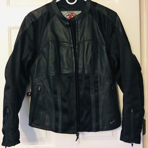 JoeRocket Genuine Leather Jacket Ladie's Small